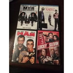4 DVDS Titles in Description